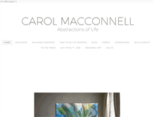 Tablet Screenshot of carolmacconnell.com